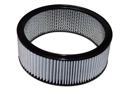 aFe MagnumFLOW Air Filters Round Racing P5R A/F TOP Racer 14D x 3H (Blk/Blue)
