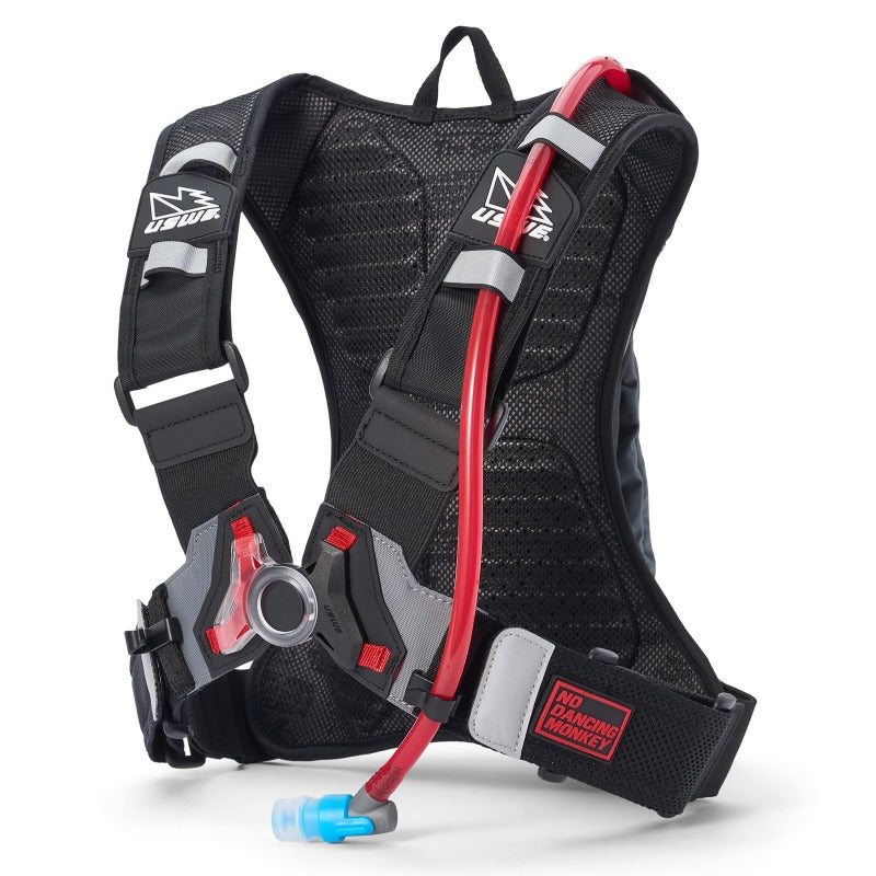 USWE Moto Hydro Hydration Pack 3L - Carbon Black/Grey