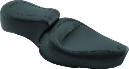 Mustang Motorcycle Mustang 82-03 Harley Sportster Standard Touring 1PC Seat - Black