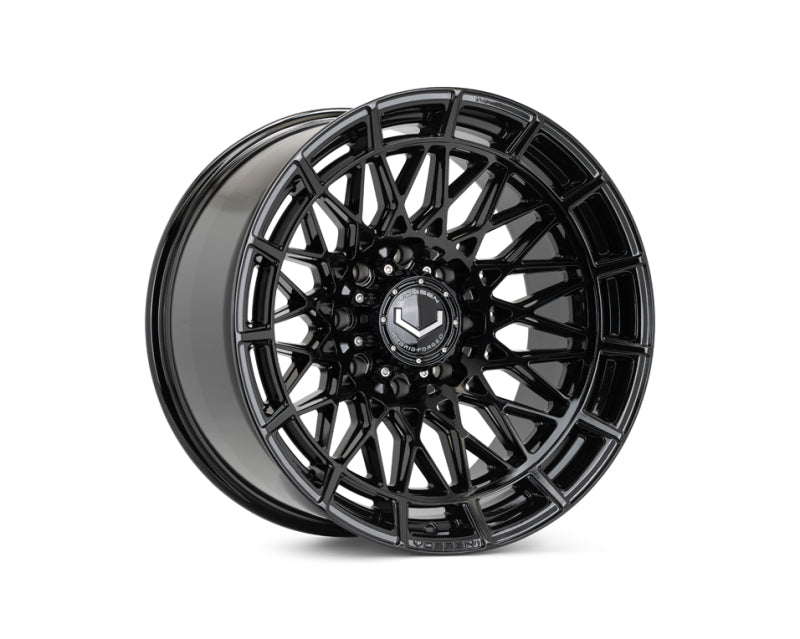 Vossen HFX-3 24x12 - 8x165.1 - ET44 - Ultra Deep Face - 125.1 - Gloss Black Wheel