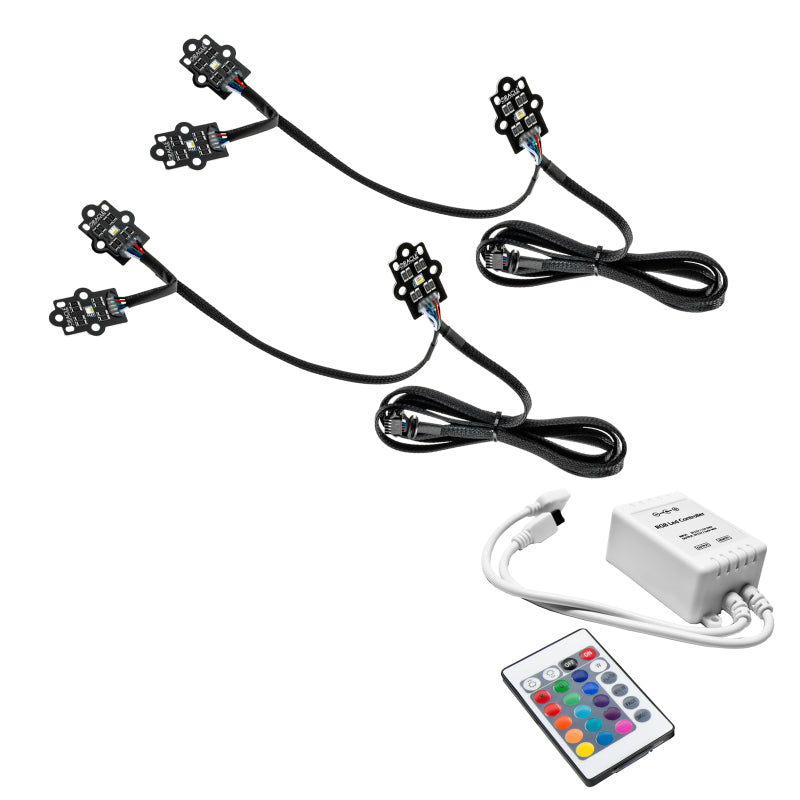ORACLE Lighting Oracle 20-21 GMC Sierra 2500 HD RGB+W Headlight DRL Kit - w/ Simple Controller