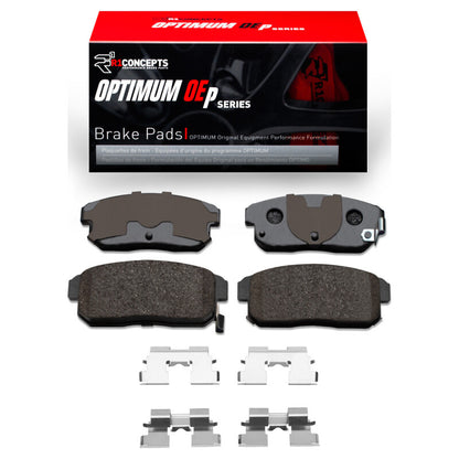 R1 Concepts R1 00-06 Infiniti G20 Rear Optimum OE Pads & Hardware Kit