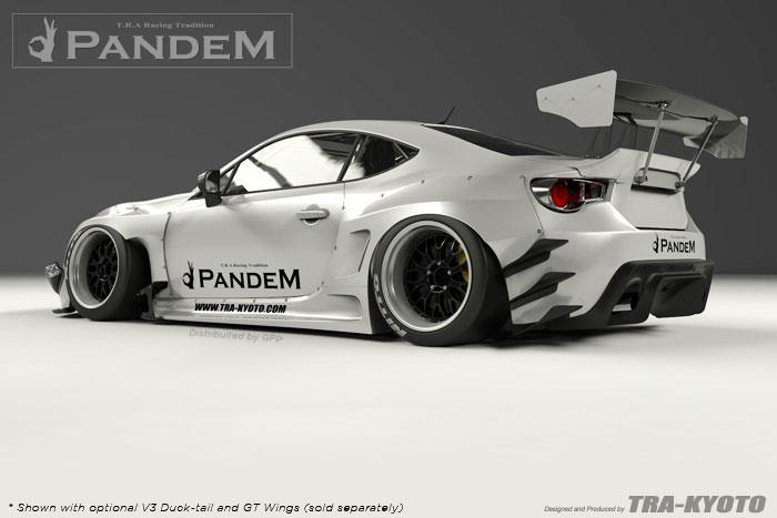 GReddy Scion FR-S Pandem Wide Body V3 Rear Diffuser
