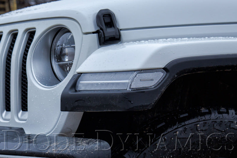 Diode Dynamics 18-21 Jeep JL Wrangler/Gladiator Sidemarkers Smoked (set)