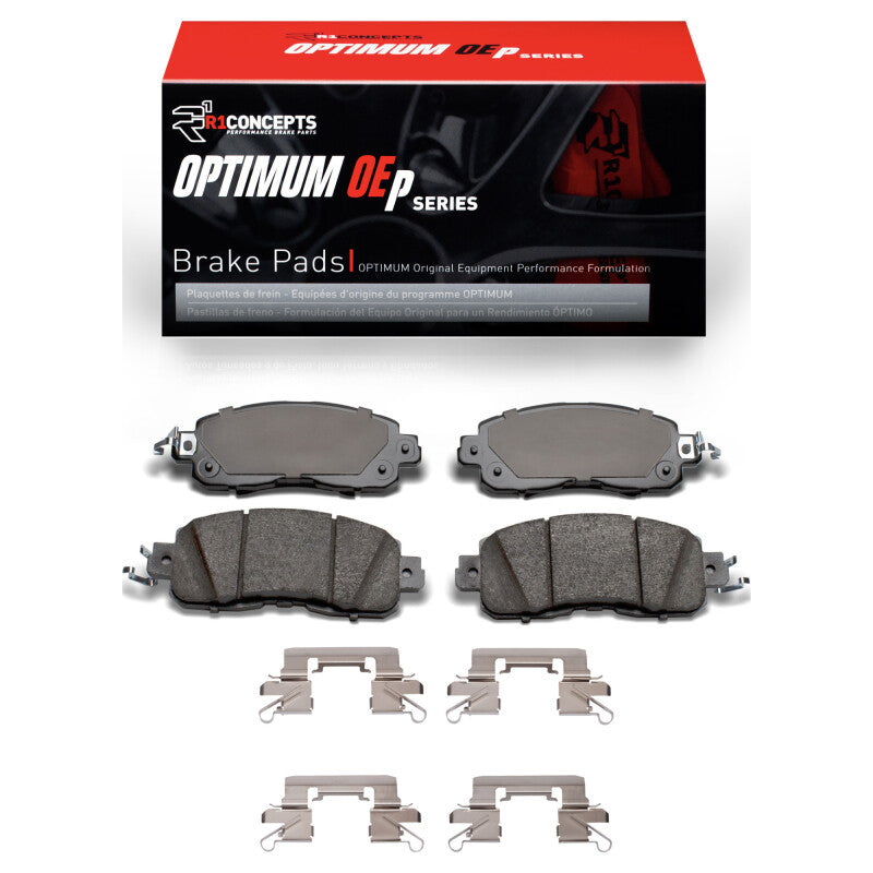 R1 Concepts R1 2013-2025 Nissan Altima Front R1 Optimum OE Pads & Hardware Kit