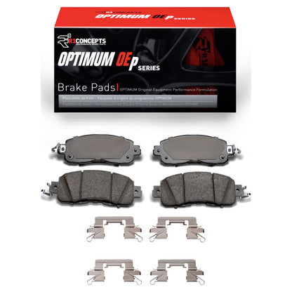 R1 Concepts R1 2013-2025 Nissan Altima Front R1 Optimum OE Pads & Hardware Kit