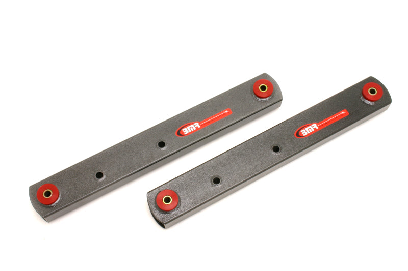 BMR Suspension BMR 78-87 G-Body Non-Adj. Boxed Lower Control Arms (Polyurethane) - Black Hammertone