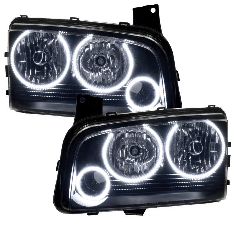 ORACLE Lighting Oracle Dodge Charger 05-10 LED Triple Ring Halo Kit - White