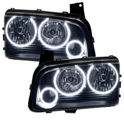 ORACLE Lighting Oracle Dodge Charger 05-10 LED Triple Ring Halo Kit - White