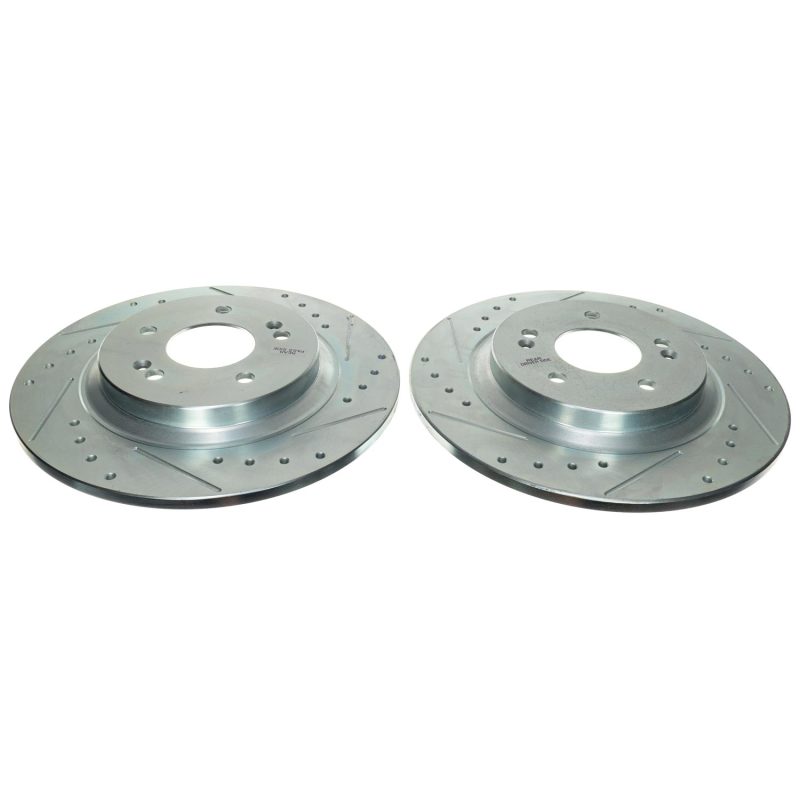 PowerStop Power Stop 2021 Kia Sorento Rear Drilled & Slotted Rotor (Pair)