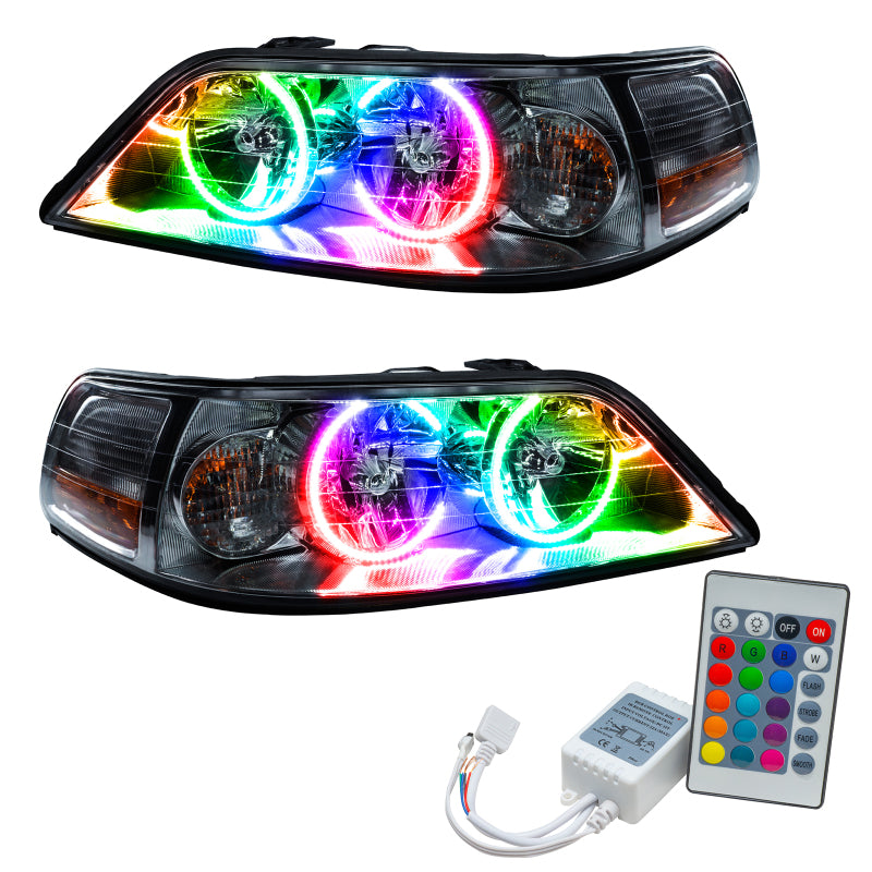 ORACLE Lighting Oracle 05-11 Lincoln Town Car SMD HL (Non-HID) - ColorSHIFT w/ Simple Controller