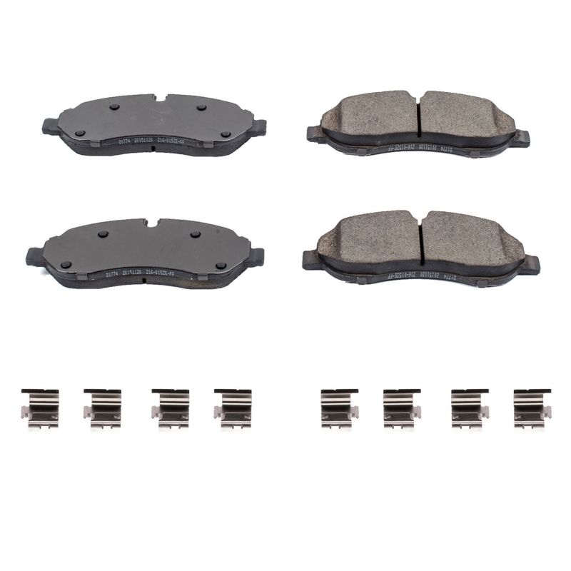 PowerStop Power Stop 15-19 Ford Transit-150 Front Z17 Evolution Ceramic Brake Pads w/Hardware