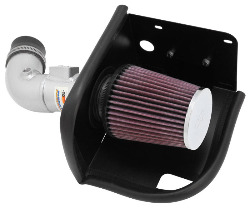 K&N Engineering K&N 11-12 Ford Fiesta 1.6L L4 Silver Typhoon Performance Intake