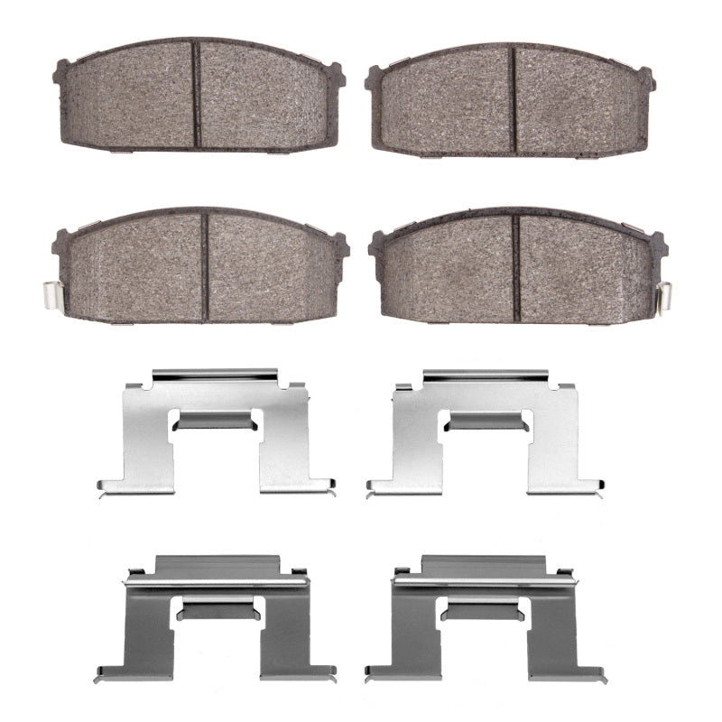 R1 Concepts R1 86-86 Nissan STANZA Front Optimum OE Pads & Hardware Kit