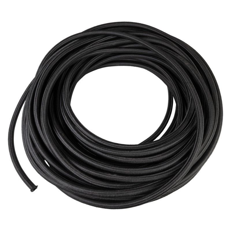 Russell Performance -4 AN ProClassic II Black Hose (Pre-Packaged 100 Foot Roll)