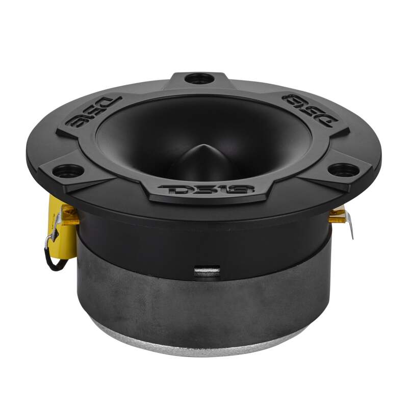 DS18 3.8in 120 Watts RMS 4 ohm 1in Aluminum Vc Super Bullet Tweeter Black