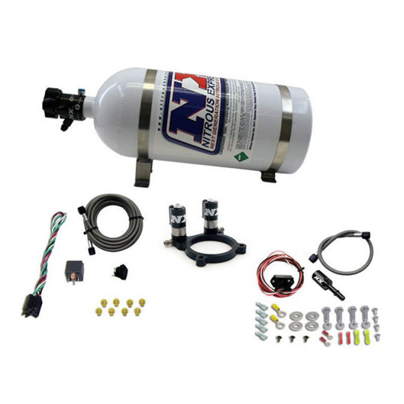 Nitrous Express Ford 3.5L/3.7L V6 Nitrous Plate Kit w/10lb Bottle