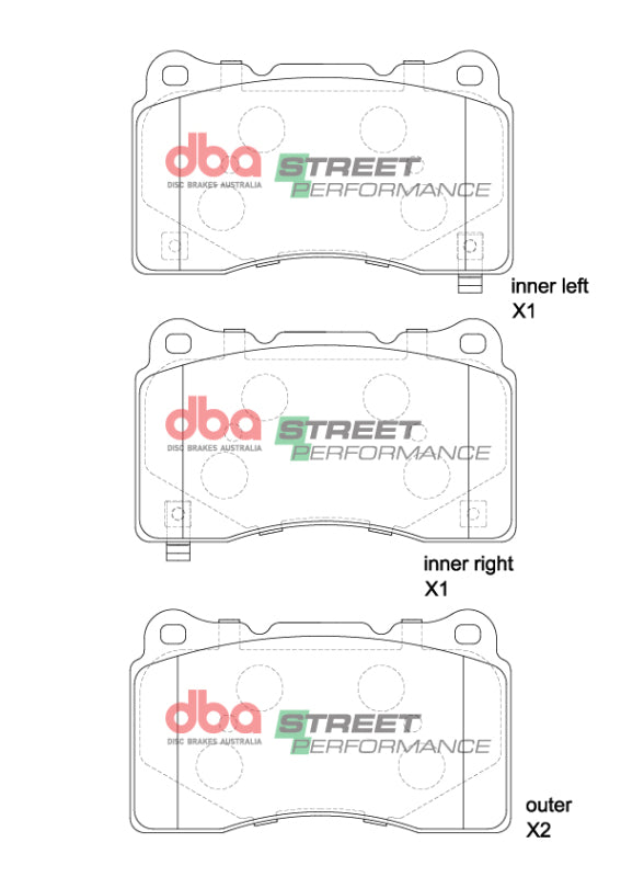 DBA 2022+ Honda Civic Type-R (FL5) SP Performance Front Brake Pads