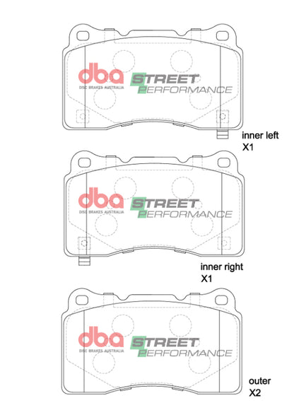DBA 2022+ Honda Civic Type-R (FL5) SP Performance Front Brake Pads
