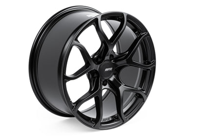 APR A01 Flow Formed 18x8.5 / 5x112 / ET45 / 66.5mm Bore / Satin Black Wheel