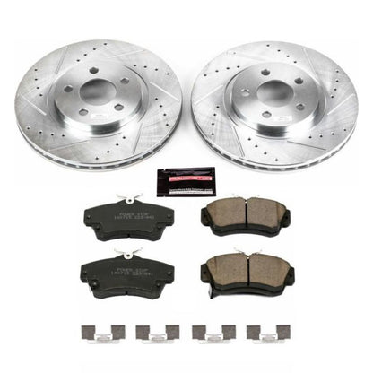 PowerStop Power Stop 01-10 Chrysler PT Cruiser Front Z23 Evolution Sport Brake Kit
