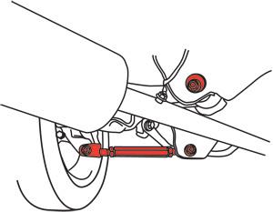 SPC Performance NISSAN ADJ REAR CONTROL