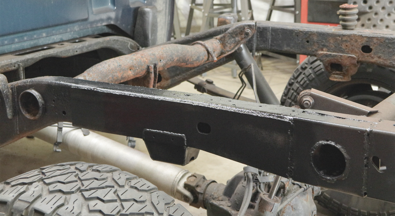 RustBuster Rust Buster 07-18 Chevy Silverado/GMC Sierra Over Axle Frame Repair Kit - Left