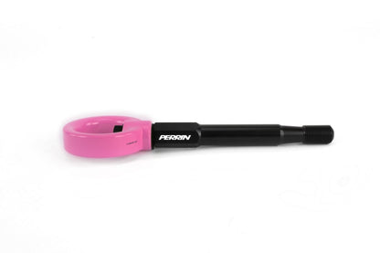 Perrin Performance PERRIN 22-26 Subaru WRX / 18-23 Crosstrek Tow Hook Kit (Rear) - Hyper Pink
