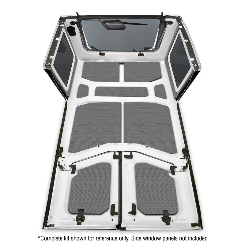 DEI 18-23 Jeep Wrangler JL 4-Door Boom Mat Headliner - 9 Piece - Gray