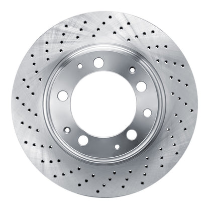 DFC 78-89 Porsche 930 Left Rear Drilled Brake Rotor