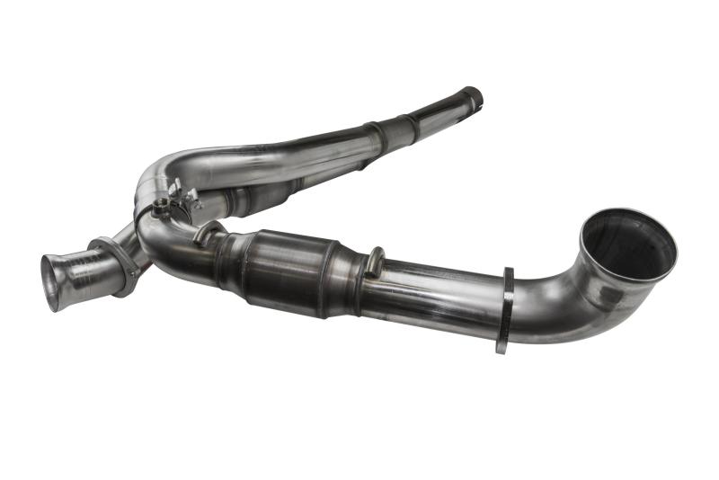 Kooks Headers Kooks 10-14 Ford Raptor SVT 6.2L 4V ALL 3in SS OEM Cat Y Pipe