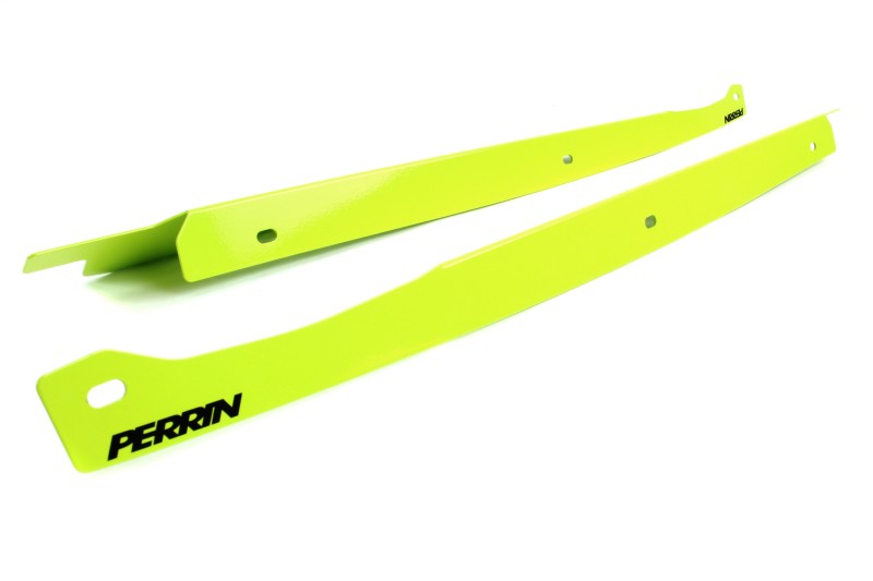 Perrin Performance PERRIN 08-14 Subaru WRX/STI / 08-11 Impreza Fender Shroud Set - Neon Yellow