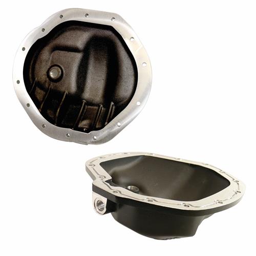 BD Diesel Differential Cover Pack Front & Rear - 03-13 Dodge 2500 /03-12 3500