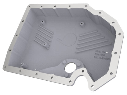 aFe 05-19 VW 1.8L/2.0L w/ Oil Sensor Engine Oil Pan Raw POWER Street Series w/ Machined Fins