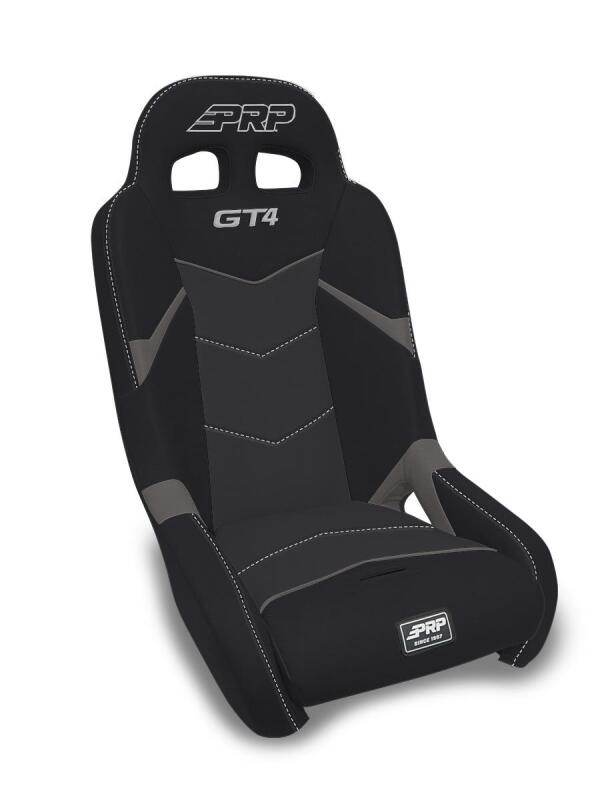 PRP Seats PRP Polaris RZR/Can-Am Maverick GT4 Suspension Seat - Black/Gray