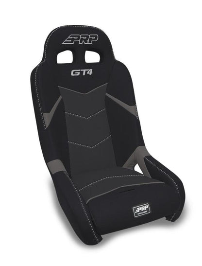 PRP Seats PRP Polaris RZR/Can-Am Maverick GT4 Suspension Seat - Black/Gray