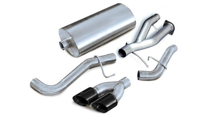CORSA Performance Corsa 2002-2006 Cadillac Escalade 6.0L V8 3in Cat-Back Single Side w Twin 4in Black Pro-Series Tips