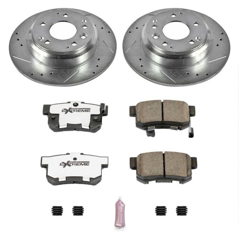 PowerStop Power Stop 96-98 Acura RL Rear Z26 Street Warrior Brake Kit
