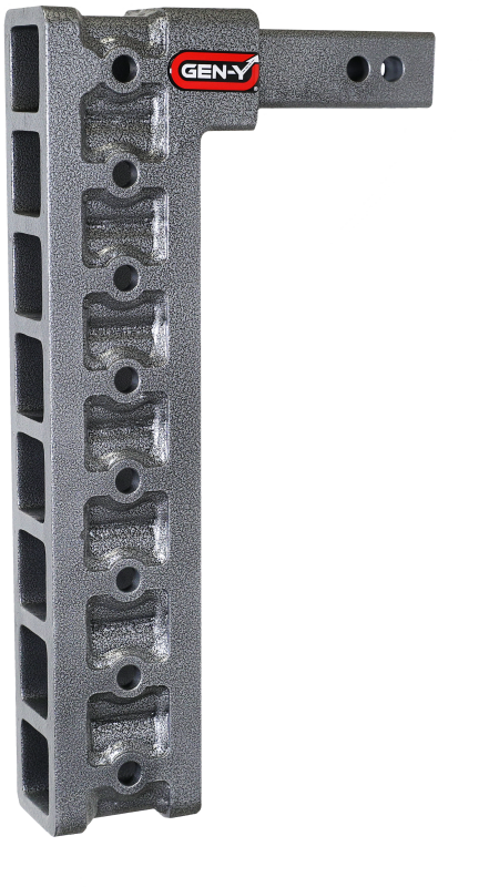 GEN-Y Hitch Gen-Y Mega Duty 2in Shank 17.5in Drop 2K TW 16K Hitch w/GH-0100 Stabilizer Kit