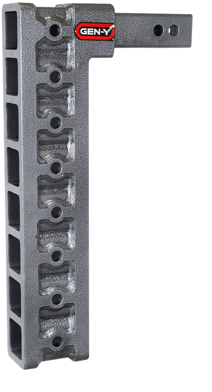 GEN-Y Hitch Gen-Y Mega Duty 2in Shank 17.5in Drop 2K TW 16K Hitch w/GH-0100 Stabilizer Kit