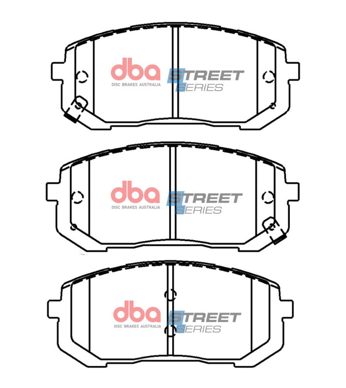 DBA 18-20 Hyundai Elantra GT (w/280mm Front Rotor/EPB / Excl Sport) Front Street Series Brake Pads