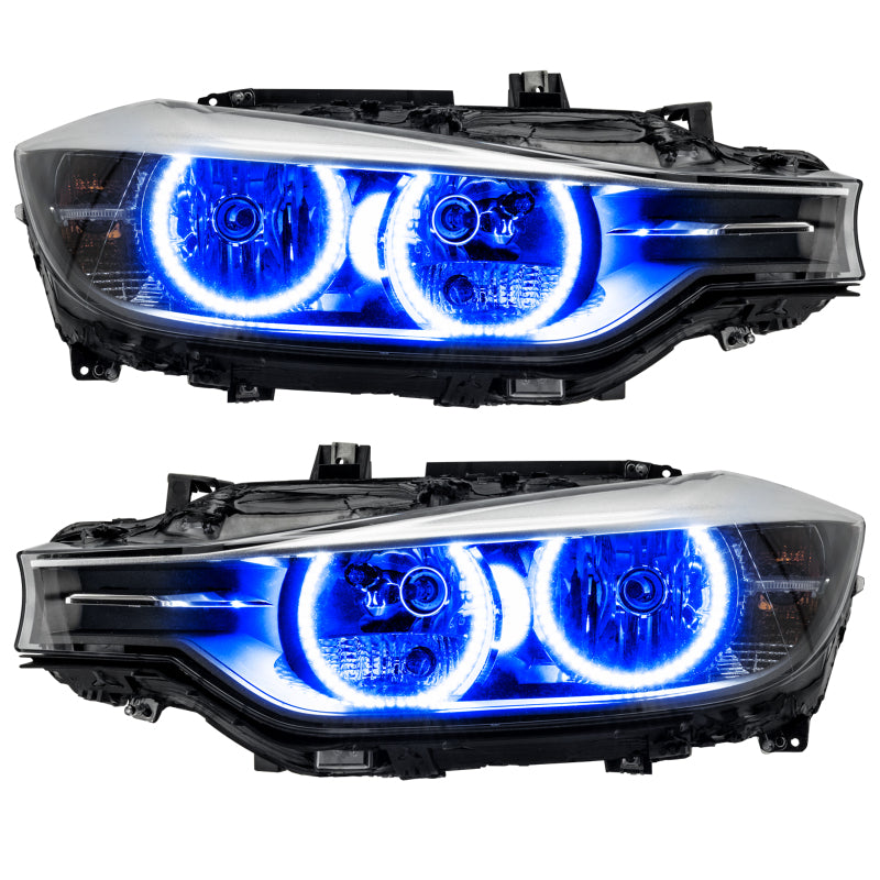 ORACLE Lighting Oracle 12-13 BMW 3/328 LED Headlight Halo Kit - Blue