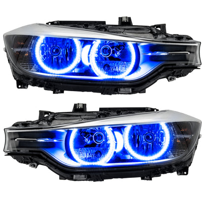 ORACLE Lighting Oracle 12-13 BMW 3/328 LED Headlight Halo Kit - Blue