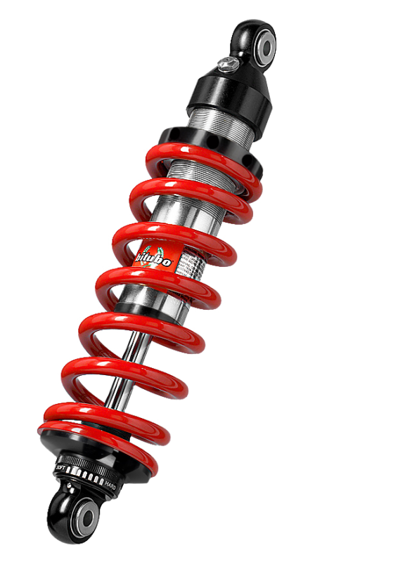 Bitubo Suspension Bitubo XZE0 Monoshocks Adjustable: Spring Preload, Rebound, Red Spring