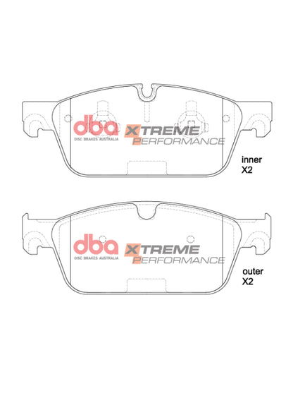 DBA 15-20 Chevrolet Suburban (Excl 6 Piston BBK)Front XP Performance Brake Pads