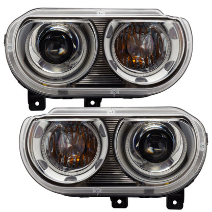 ORACLE Lighting Oracle 08-14 Dodge Challenger SMD HL (HID Style) - ColorSHIFT w/o Controller