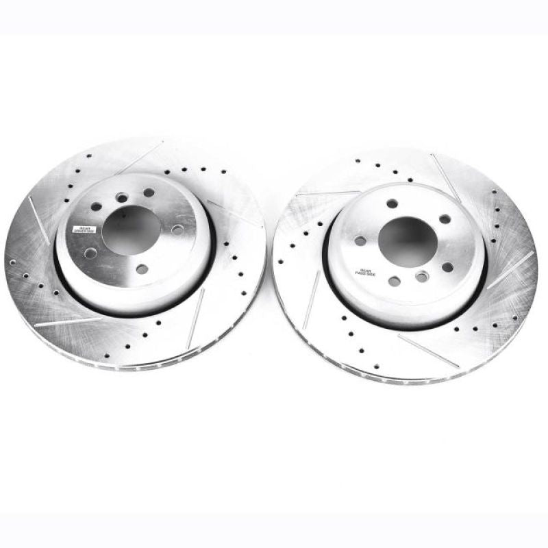 PowerStop Power Stop 08-10 BMW 535i Rear Evolution Drilled & Slotted Rotors - Pair
