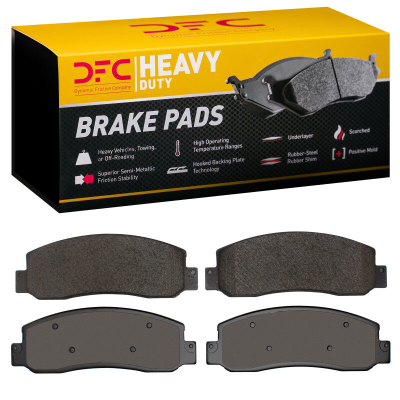 DFC 10-12 Ford F-350 Super Duty 4WD Front Heavy Duty Pads - Semi Metallic