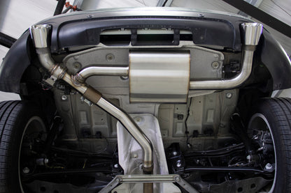 Dinan 17-24 Mini Cooper Clubman/Countryman S ALL4 (F54/F60) Valved Axleback Exhaust - Polished Tips