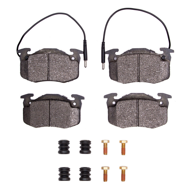 DFC 83-83 Renault Fuego Front 5000 Advanced Semi Metallic Brake Pads and Hardware Kit